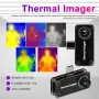 TIOP01 32*32 Resolution Infrared Thermal Imager -20~1000°C Multifunction Temperature Measurement Type-C Interface for Android