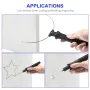 Electric Foam Cutter Kit Wire Cutter 0-300℃ Temperature Adjustable Foam Cutting Pen Styrofoam Cutting Tool With 3 Tips