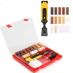 Laminate Tile Floor Repair Kit Laminate Repairing kit Wax System Worktop Sturdy Casing Chips Scratches Mending Floor Repair Suit