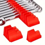 Reliable Modular Toolbox Organizer 23 Slots Adjustable Non Slip Base Save Space Plastic Construction Ideal Tool Storage