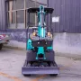 1 Ton Mini Excavator EPA Engine Compact Crawler Digger 13.5kw Power 0.025m³ Bucket for Home Garden Farm Constructiona