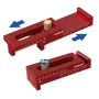 Aluminum Alloy Depth Gauge 5-40mm Gaps Gauge Woodworking Saw Gap Measuring Tool for Cutting Slotting Precision Metal Construction