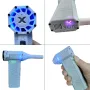3PCS PVC Mini Hairdryer Extension Interface and Storage Bag Interface Versatile Accessory for Most Mini Hairdryers Compact Lightweight Design