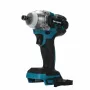Drillpro 18V 520N.M 1/2'' Li-Ion Brushless Cordless Impact Electric Wrench Driver Replacement Tool