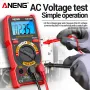 ANENG SZ309 SZ309pro Digital Multimeter AC DC Voltage Current Tester 600V 10A Resistance Capacitance Frequency Measurement Backlit Display Portable