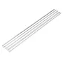 4Pcs 250mm OD 7mm 1.5mm Thick Wall Borosilicate Glass Blowing Tubes