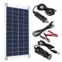 30W 12V Solar Panel Monocrystalline Silicon Battery Charger Trickle Portable For Car Van Boat Caravan Camper