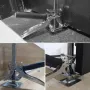 Strumento di sollevamento manuale con braccio salva-lavoro, per porte, per pannelli, per armadi, per sistema di livellamento delle piastrelle, per pavimenti o porte