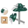 2PCS 45 Degree Lock Miter Router Bit 1/4 Inch 6.35mm 6mm Shank Joint Router Bits for Creating Lock Miter Joint