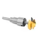 Lavie 1/4 Inch 1/2 Inch 6mm 8mm 12mm Router Collet Extension Chuck Adapter Milling Cutter Chuck Extender Rod Woodworking Milling Bits Rod Holder
