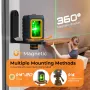 CIGMAN CM-G01 2 Lines Green Laser Level High Visibility ±0.3mm/m Self-Leveling IP54 Water Resistant Long Battery Life