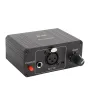 High Gain 48V Microphone Preamp Low Noise XLR Output Balanced Amplifier Compact Design for Dynamic and Condenser Mic Professional Audio