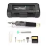 HS-1115K Soldering Iron Professional 10 in 1 Soldering Iron Set Butane Gas Soldering Iron Set 26ml Welding Torch Kit Tool