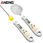 ANENG HTC-6 Multifunctional Kitchen Tool Electronic Weighing Spoon with Integrated Food Thermometer Precise Gram/Ounce/Pound Conversion Durable ABS and Stainless Steel