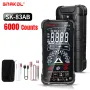 SK-83A/B Smart Multimeter 600V 10A 6000 Counts Auto Range NCV Backlit LCD Rechargeable Battery Capacitance Temperature Measurement