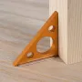 BRIDGE CITY TOOL WORKS MMS-1 Mini Miter Square Pocket-Sized High Precision 0.03mm Accuracy Aircraft Aluminum Alloy Adjustable Slide Magnetic Base