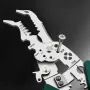 Multifunctional Electrical Stripping Cutting Crimping Tool Elbow and Eagle-Beak Wire Stripping Pliers 100922 187mm 100923 213mm High-Strength Anti-Slip Handles Precision Cutting