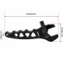 Universal AN3-12 Adjustable Wrench Lightweight Aluminum Fitting Tool Corrosion-Resistant AN Hose Fitting Spanner Red/Black/Blue