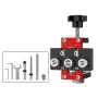 Woodworking 3 in 1 Dowel Jig Drill Kit Self Centering Doweling Jig Kit Simple Installation Versatile Portable Sturdy Drill Guides Locator