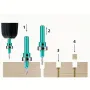 5PCS 8mm Shank HSS Precision Countersink Drill Bit Set with Adjustable Depth Stop for Woodworking Plastic Accurate Drilling