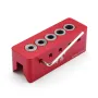 Drillpro 08480 6/7/8/9/10mm 90° Drill Straight Angle Guide Bit Doweling Jig Woodworking Tool