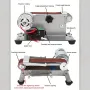 Electric Belt Sander Grinder Grinding Machine for Woodworking Mini Belt Sander and Knife Sharpener Dual Function Ideal for Woodworking Metal DIY Projects