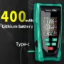 MASTFUYI FY8825 Geiger Counter Nuclear Radiation Detector X/γ/β Ray Radioactivity Tester LCD Display Rechargeable Lithium Battery Portable Radiation Meter Safe Threshold Alarm