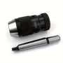 HT2942 MT2-B16 Arbor Self-Tightening Keyless Lathe Drill Chuck 1-13mm Capacity 45# Steel for Drill and Milling Machines