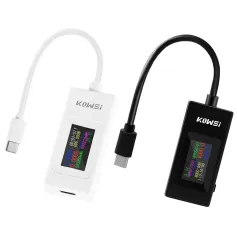 KWS-066C/KWS-065C DC Type-C Tester 4-30V Voltage and 0-6.5A Current Measurement Quick Charge Identification Precise Calibration and Data Storage
