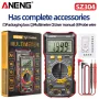 ANENG SZ304 Digital Multimeter, ABS Body, Accurate Measurement of Voltage Current Resistance Capacitance Frequency with Diode Data Retention & Automatic Shutdown Essential Tool for Electrical Testing and Troubleshooting