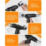 80W 110V Automatic Soldering Iron Kit with Ceramic Heater Quick Heating Solder Gun for Electronics Repair and DIY Projects