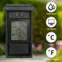 Digital Display Thermometer Max Min Waterproof for Indoor Outdoor Garden-20°C to 50°C High Accuracy Battery Operated IP45 Black White