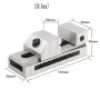 High Precision Machine Vise 2\ 2 Inch Fast Moving CNC Gad Tongs Plain For Surface Grinding Milling EDM Machine