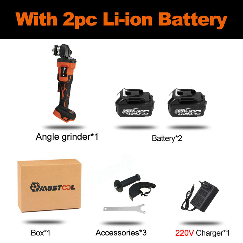 EU Plug with 2 Batteries & 1Chager
