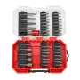 42PCS Screwdriver Bit Set 25mm Length Wide Range of Flat Head Pozidriv Bits High Quality Versatile for Woodworking and Repairs Organized Storage Box