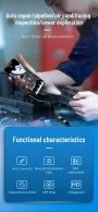 8MM Endoscope 8 LED Light Waterproof Type-C Direct Borescope IP67 Rated 1 MP Pixel Flexible/Hard Wire High-Resolution Imaging Versatile