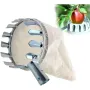 Adjustable Stainless Steel Fruit Picking Pole 2.4M 3.2M 4M Orchard Garden Splicing Tool for Tall Trees