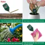 Mini Hygrometer Portable Soil Moisture Meter 145mm Garden Plant Humidity Tester Red Green Blue Zones Indoor Potted Plant Analyzer