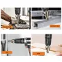 Drillpro HSS-Co M35 Kobalt Kademeli Matkap Ucu Üçgen Saplı 4-12/4-20/4-32mm Spiral Flüt Kademeli Matkap
