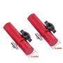 2 Pack T-Track Hold Down Clamp 19mm/20mm Desktop Dog Hole Aluminum Fence Bracket Woodworking Workbench DIY Right Angle Assistance Connecting Table Peg