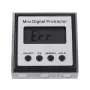 Drillpro Stainless Steel 360 Degree Mini Digital Protractor Inclinometer Electronic Level Box Magnetic Base Measuring Tools