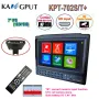 KPT-702ST+AHD Spectrum Satellite Finder DVB-S2/T2/C 7-inch LCD Touchscreen Signal Strength Meter USB HDMI AV Rechargeable Battery