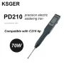 KSGER C210 70W Portable Soldering Iron Station Quick Heating DIY Temperature Control TFT Display