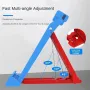 2pcs Adjustable Tile Chamfer Bracket High-grade ABS Plastic 50kg Load-bearing Foldable Design Multi-angle 40° 50° 60° Handling Tool