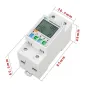 WiFi Intelligent Automatic Reclosing Protector Multifunctional Current Voltage Monitoring Meter LCD Display Switch Power Meter Protections Values Settable Mobilephone APP Control