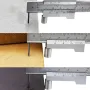 ETOPOO 0-200mm Vernier Caliper Stainless Steel High Accuracy 0.1mm/0.05mm Marking Line Carbide Scriber Measurement Tool