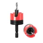 5PCS Countersink Drill Bit Set High Quality Steel Adjustable Depth Stop Hex Shank Varied Sizes 2.8 to 4x8mm Woodworking Tools