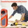Plasterboard Cutter Hand Tool 45 Degree 180 Degree Angle Beveler ABS Metal Gypsum Board Trimmer Woodworking Supplies Accurate Cutting with Spare Blades
