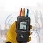 DT-901 Phase Indicator Three-phase 40V-690V AC phase sequenc steering indicator LCD Display 15Hz to 400Hz Frequency