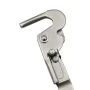 12 Inch/300mm Vigorous Pliers Woodworking Oblique Hole Clamp Dual Purpose C-Clamp High-Quality Chrome Vanadium Steel Construction Adjustable